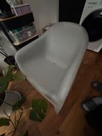 Ikea Scarpo Tuinstoel - Lichtgrijs, Ophalen, Gebruikt, Plastic, Stapelbaar