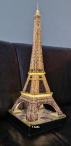 Ravensburger 125791 Puzzel Eiffeltoren Night 3D met licht, Ophalen of Verzenden, Minder dan 500 stukjes, Zo goed als nieuw, Rubik's of 3D-puzzel