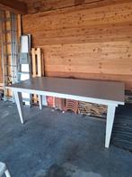 Gratis af te halen: grijze eettafel, Ophalen, Gebruikt, 200 cm of meer, 50 tot 100 cm