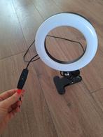 Ring lamp voor selfie of videobellen, Zo goed als nieuw, Ophalen