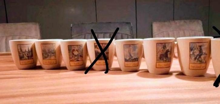 Friese mokken, Huis en Inrichting, Keuken | Servies, Nieuw, Kop(pen) en/of Schotel(s), Overige stijlen, Keramiek, Ophalen of Verzenden