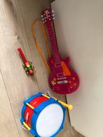 Speelgoed  Muziekinstrument gitaar, trommelen rammela, Gebruikt, Ophalen of Verzenden