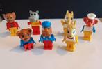 Lego Fabuland minifiguren/ attributen (zie foto's) - vintage, Ophalen of Verzenden, Gebruikt, Complete set, Lego