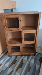 Grenen vitrinekast - 879x31x118 cm, 100 tot 150 cm, Landelijk, 200 cm of meer, 25 tot 50 cm