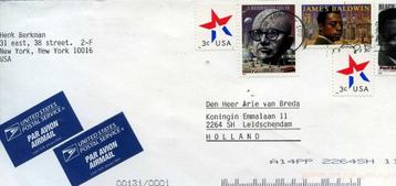 Amerika 869 Bekende personen Filmsterren Luchtpost beschikbaar voor biedingen