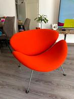Mooie hergestoffeerde Antifort Orange stoel, Huis en Inrichting, Fauteuils, Ophalen, Zo goed als nieuw