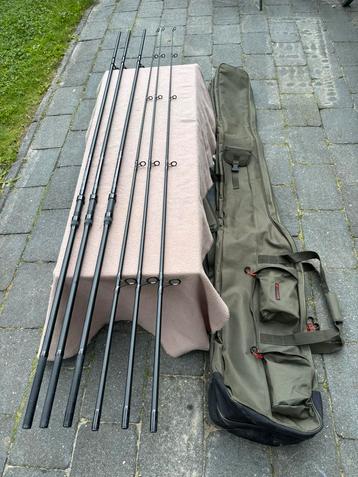 3 x nieuwe ultimate adventure hengels 12ft 3lb + foudraal beschikbaar voor biedingen