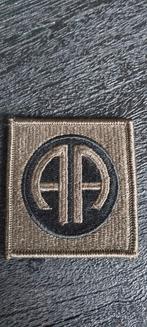 Borstembleem 82nd Airborne Division All American, Verzamelen, Militaria | Algemeen, Ophalen of Verzenden, Landmacht, Amerika, Embleem of Badge