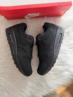 Nike Air Max 1 black zwart suède EU 42 airmax one 90 dark, Zwart, Nike, Nieuw, Ophalen of Verzenden