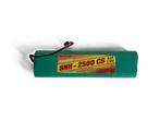 Graupner 8NH 2500 CS 9,6V 2,5AH accu rc