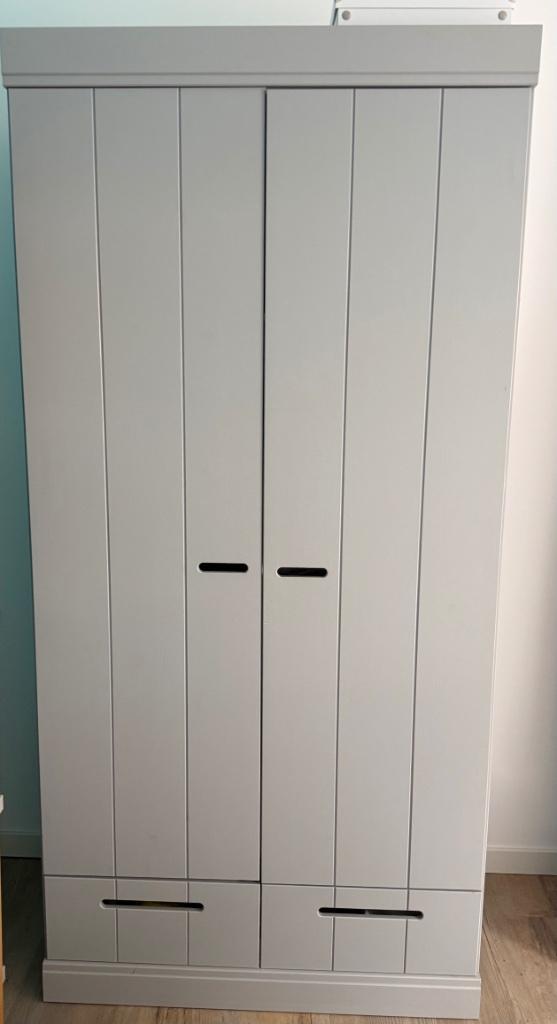 Woood kledingkast Connect + bureau Dennis, Huis en Inrichting, Kasten | Kledingkasten, Gebruikt, 150 tot 200 cm, 50 tot 100 cm