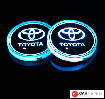 Toyota LED Onderzetters - Bekerhouders - Sfeerverlichting beschikbaar voor biedingen