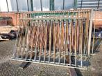 Oude ijzeren hekwerk, Ophalen of Verzenden, Gebruikt, IJzer, Sierhekwerk