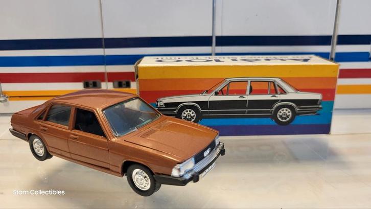 Schuco Modell Audi 100 C2 Brown Made in Germany, Hobby en Vrije tijd, Modelauto's | 1:43, Zo goed als nieuw, Auto, Schuco, Ophalen of Verzenden