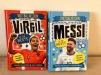 Voetbalhelden: Messi & Virgil - 2 Boeken, Ophalen of Verzenden, Zo goed als nieuw, Balsport