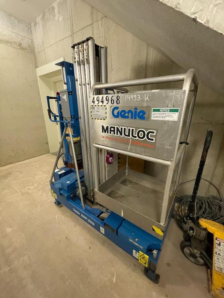 Genie IWP-20S compacte hoogwerker. 8,2 meter werkhoogte, Doe-het-zelf en Verbouw, Gereedschap | Overige machines, Gebruikt, Ophalen