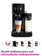 BluMill Koffiemachine met automatische melkopschuimer, Witgoed en Apparatuur, Koffiezetapparaten, Koffiemachine, Gemalen koffie
