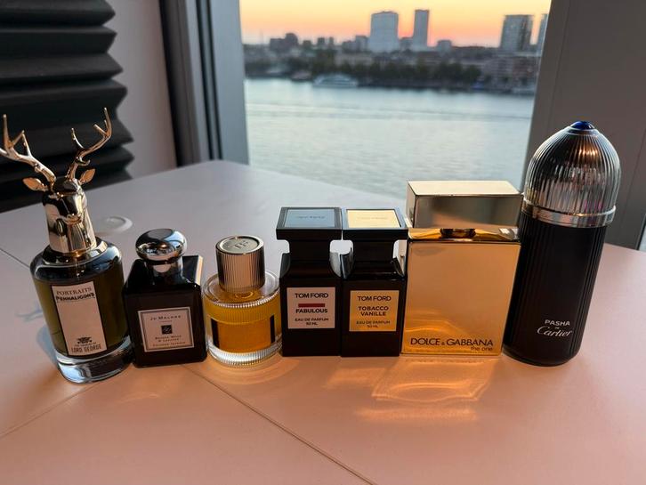 Diverse luxe parfums - Penhaligon's, Tom Ford, Cartier, Sieraden, Tassen en Uiterlijk, Uiterlijk | Parfum, Nieuw, Ophalen of Verzenden