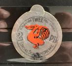 Sluitzegel Erdal schoencreme waarde 2 Pelikanen, Ophalen of Verzenden, Na 1940, Gestempeld
