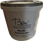 Multipasta lijm Ben 18 kg  60% korting 1x, Doe-het-zelf en Verbouw, Ophalen, Wandtegels, Nieuw, Minder dan 20 cm