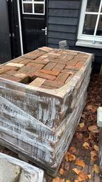 Gebakken klinkers landelijk, Tuin en Terras, Tegels en Klinkers, Ophalen, Zo goed als nieuw, Klinkers