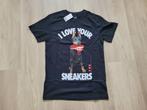 Nieuw t-shirt met leuke print maat M, Zwart, Lckr, Nieuw, Verzenden
