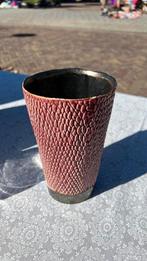 Bloemenvaas (15cm), Tuin en Terras, Bloempotten, Ophalen, Rond, Zo goed als nieuw, Aardewerk