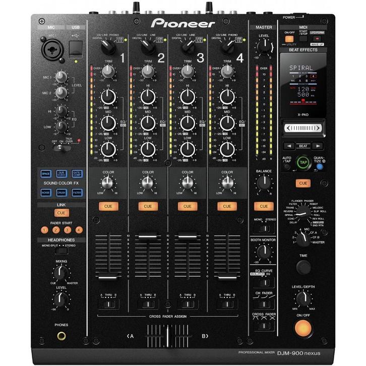 Pioneer DJ DJM 900 DJM900 NXS Nexus 900Nexus DJM900NXS, Muziek en Instrumenten, Mengpanelen, Zo goed als nieuw, Minder dan 5 kanalen