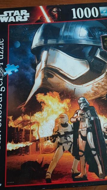Star Wars puzzle 1000 beschikbaar voor biedingen