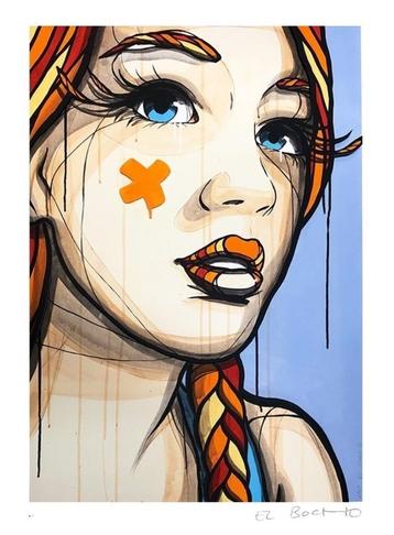 El Bocho - Little Lucy - Litho Handgesign. beschikbaar voor biedingen
