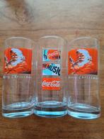 3 Coca-Cola Glazen - Kerstmis Editie, Ophalen, Gebruikt