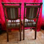 2 antieke stoelen met goede stevige verende zitting, Ophalen