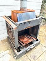Openhaard oud ijzer. Gratis meenemen, Huis en Inrichting, Ophalen, Gebruikt, Houtkachel, Inbouw