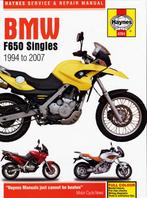 BMW F650 F-650 GS ST CS Haynes boek [1994-2007], Motoren, BMW