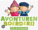 4 tickets voor avonturen boerderij molenwaard, Tickets en Kaartjes, Drie personen of meer, Ticket of Toegangskaart