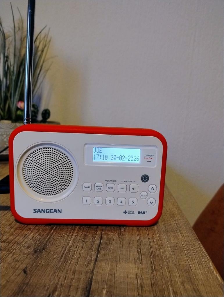 Sangean DPR-67 DAB+ Radio - Zo goed als nieuw!, Audio, Tv en Foto, Radio's, Ophalen of Verzenden, Zo goed als nieuw, Radio