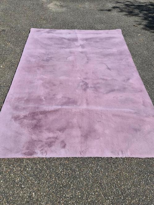 Nieuwe vloerkleed plush fluffy 160x230cm oud roze €45, Huis en Inrichting, Stoffering | Tapijten en Kleden, Nieuw, 150 tot 200 cm