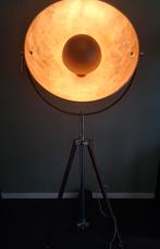 Mooie Chicago vloerlamp Brons/goud (Made), Huis en Inrichting, Lampen | Vloerlampen, Ophalen, Gebruikt, Metaal