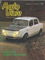 Autovisie 10 1972 : Mazda 818 - Fiat 126 - Ford Granada, Gelezen, Autovisie, Ophalen of Verzenden, Algemeen