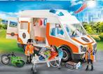 PLAYMOBIL City Life Ambulance en ambulanciers - 70049, Kinderen en Baby's, Speelgoed | Playmobil, Ophalen of Verzenden, Zo goed als nieuw