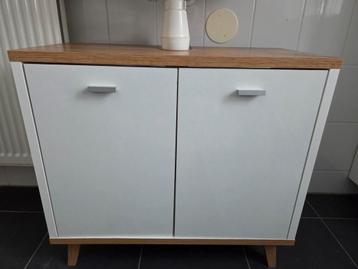 Badkamerkastje wit/hout Lidl  beschikbaar voor biedingen