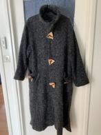 Donker Grijze lange wollen dames jas Damo Donna, Kleding | Dames, Damo Donna, Maat 46/48 (XL) of groter, Nieuw, Ophalen of Verzenden