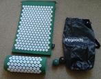 Lifegoods spijkermat groen, met kussen en ballen, Ophalen of Verzenden, Zo goed als nieuw, Massagestoel of Kussen