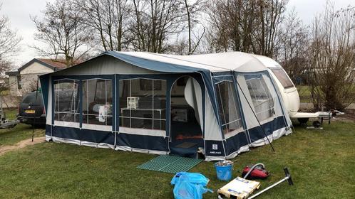 Zeer ruime beyerland caravan, Caravans en Kamperen, Caravans, Particulier, tot en met 5, Douche, Hordeur, Kachel, Koelkast, Luifel