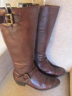 prachtige DAMES LAARZEN / LEER, Kleding | Dames, Schoenen, Ophalen of Verzenden, Zo goed als nieuw, Bruin, Hoge laarzen