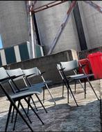 5x Piramide stoel / Design Wim Rietveld  Ahrend de cirkel, Vijf, Zes of meer stoelen, Gebruikt, Ophalen of Verzenden, Zwart