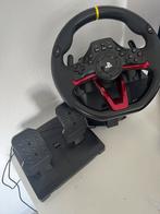 Racing stuur + Gas pedaal (Gaming), Spelcomputers en Games, Spelcomputers | Sony PlayStation Consoles | Accessoires, Ophalen, Zo goed als nieuw