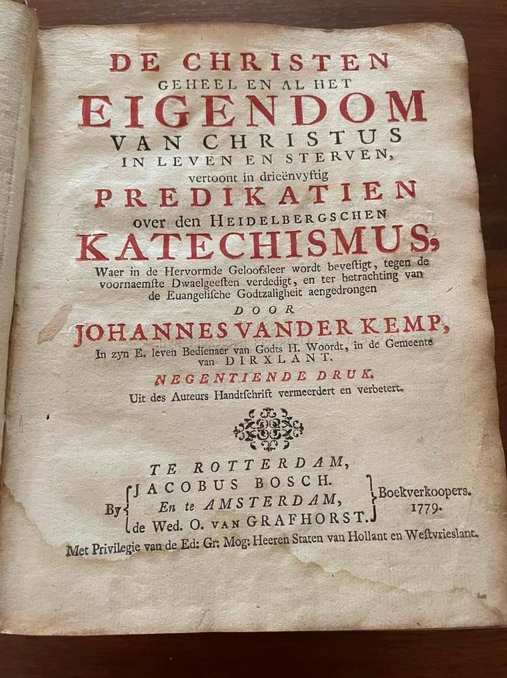 Bijbel, katechismus Hervormde Geloofsleer, 19e druk, Antiek en Kunst, Antiek | Boeken en Bijbels, Ophalen of Verzenden