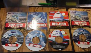 4 vintage Flight Simulator cd's  beschikbaar voor biedingen