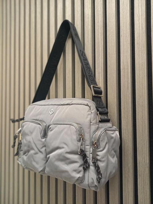 Samsoe Samsoe Miami Bag Grey, Sieraden, Tassen en Uiterlijk, Tassen | Damestassen, Nieuw, Schoudertasje, Grijs, Verzenden